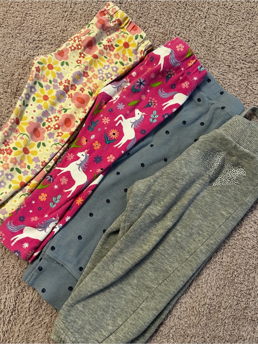 🌸 Girls 12-18M Pants Bundle | H&M Gymboree Old Navy Carter’s | 4 Pairs